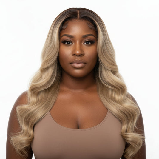 Beyonce 30" Beach Waves Wig -Human blend